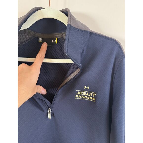 Jesuit Rangers College Preparatory School Under Armour LS 1/4 Zip Pullover Small - Picture 1 of 3